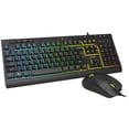 thumbnail image 2 of Kit Teclado y Mouse Acteck CREATOR AUREAN PRO MK477G Alámbrico USB LED negro, 2 of 6