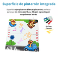 thumbnail image 3 of Mesa Infantil Plegable Pintarron 4 Sillas De Colores Para Niños Dibujo Color Azul, 3 of 11