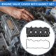 thumbnail image 2 of Tapa de válvula del motor frontal Unique Bargains con junta No.13264VM00A para Nissan Navara 2005-2023 Plástico Negro 1 Set, 2 of 7