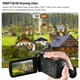 Caméra Andoer HDV-Z82 1080P Full HD 24MP avec Caméra numérique avec objectif grand angle + macro de 0.39X Télécommande à cristaux liquides 3 "à écran tactile Prise en charge de la lumière L – image 5 sur 7