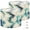 Color 2, variant on Drum Lampshades turquoise green tropical leaves Seamless graphic design amazing palms 13"x13"x10" Light Shade for Table Lamps Floor Lamp Shades Replacement Assembly Required