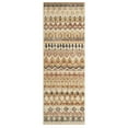 thumbnail image 2 of Garvee 2'x6' Vintage Runner Rug Non-Slip Boho Bedroom Rug Geometric Rug Soft Foldable Accent Rugs Home Decor, Brown Beige, 2 of 6