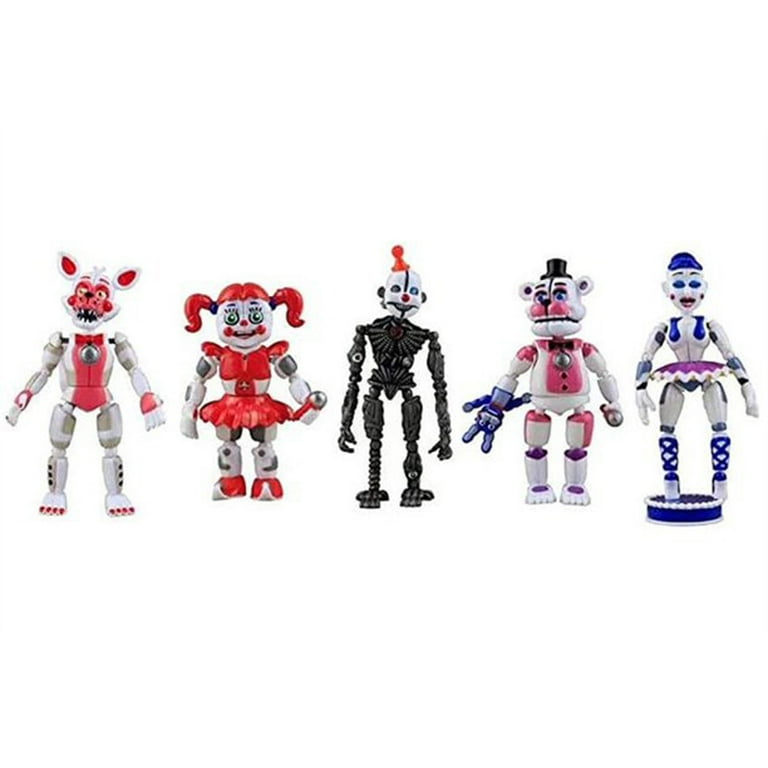  Zufernab 5pcs FNAF Plushies Set, Five Nights at