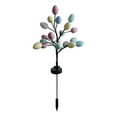 thumbnail image 2 of Gqtwoy 2Pcs Solar Powered Easter Egg Lights - Outdoor Waterproof LED Garden Decor with 2 Lighting Modes, Stainless Steel Stakes, Holiday Yard Decoration for Spring & Easter, 2 of 8