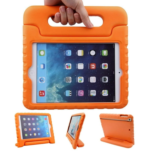 iPad mini 7.9" Tablet Case, Dteck Shockproof Handle Stand Cover For Apple iPad mini 1/2/3, Orange