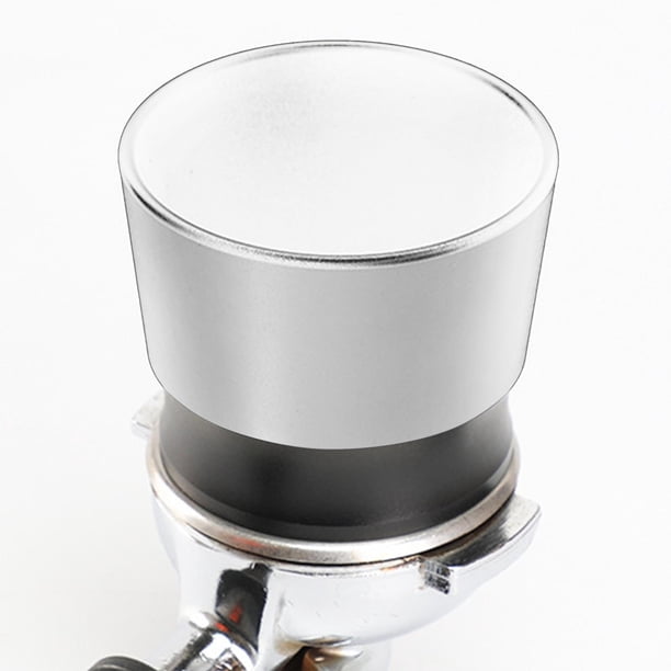Reempzo del embudo dosificador de Espresso de aleación de aluminio, dosificador de molinillo, molinillo alimentador de polvo taza de tazón perfecl Alimentador dosificador de café