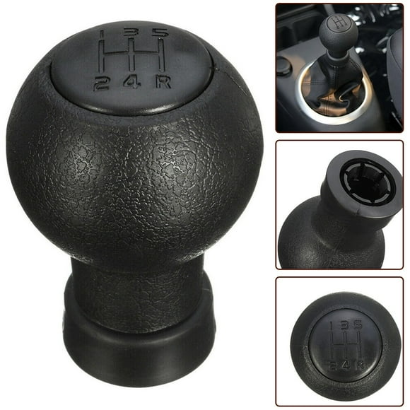 MYG Car 5 Speed Gear Shift Knob for Suzuki for Swift 05-10 SX4 07-13 for ALTO 10-15