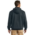 thumbnail image 2 of Carhartt Men's Rain Defender Paxton Heavyweight Hooded Zip Mock Sweatshirt, 2 of 6