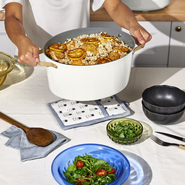 Beautiful 10-in-1, 8 Qt Multi-Cooker with Bamboo Steamer Insert
