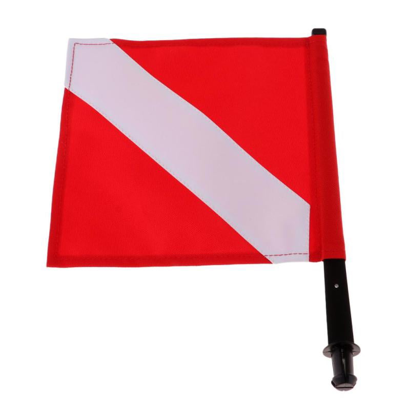 Scuba Buoy Float with Dive Flag for Surface Signalling Professional & Heavy 