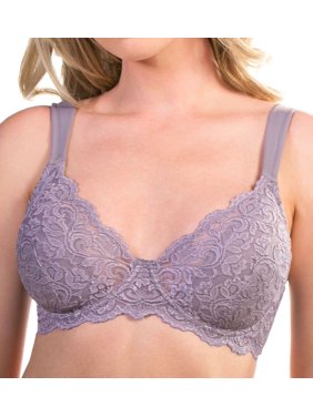 Women's Leading Lady 5044 Scallop Lace Cup Underwire Bra