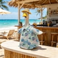 thumbnail image 3 of Sruoe Festival Porch Goose Outfits, Simple Festival Dress Goose Clothes Dress, Duck Clothes for 23 Inch Lawn Goose, Home Yard Decor Goose Clothing, Goose Costume for Holiday Patio Outdoor Decoration, 3 of 7