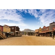 Yeele 10x8ft Old Western Cowboy Town Photography Backdrop Wild West Style Bar Wagon Carriage Background for Picture