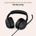thumbnail image 3 of Auriculares con cable Jabra Evolve2 50 con cancelación de ruido y Bluetooth, 3 of 7