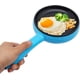 thumbnail image 1 of Sartén antiadherente saludable con asa, mini sartén eléctrica de 6 pulgadas y sartén, mini sartén para huevos y omelette, 450 W, acero inoxidable, revestimiento antiadherente, 1 of 3