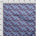 thumbnail image 3 of oneOone Rayon Light Blue Fabric Abstract Dot Craft Projects Decor Fabric Printed by The Yard 56 Inch Wide, 3 of 4