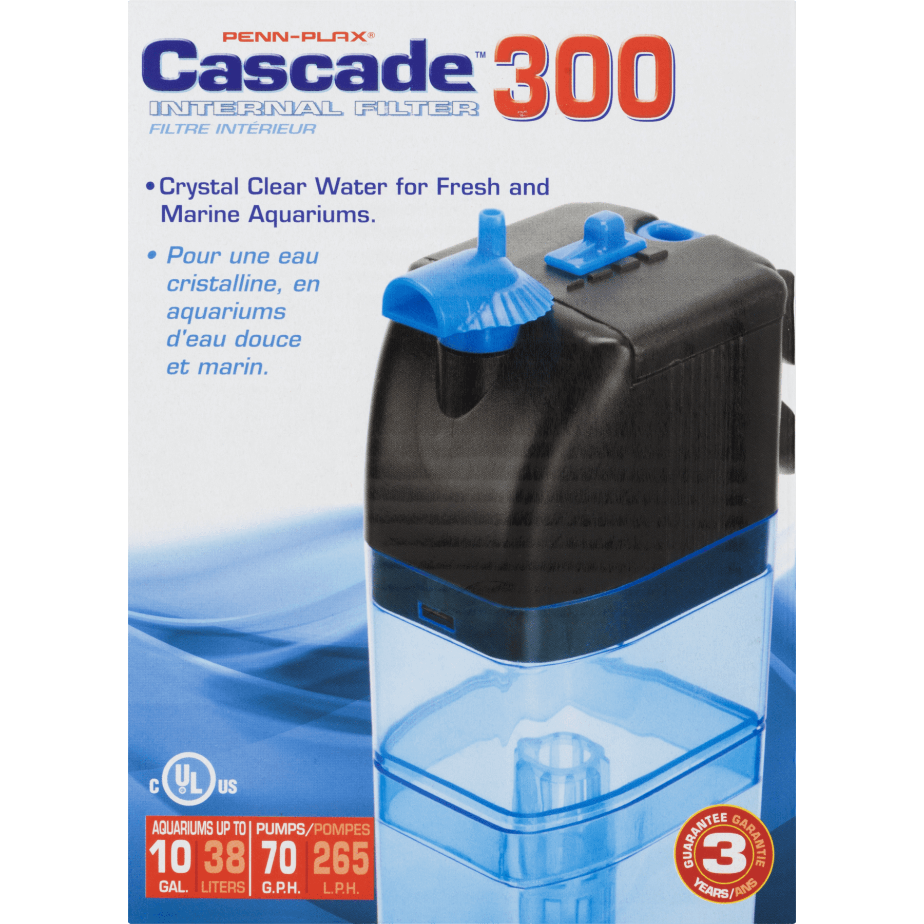 Penn-Plax Cascade 300 Internal Aquarium Filter, 1.0 CT - Walmart.com Penn-Plax Cascade 300 Internal Aquarium Filter, 1.0 CT - Walmart.com