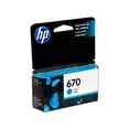 thumbnail image 2 of Cartucho de tinta HP  670 Cian Original, 2 of 2