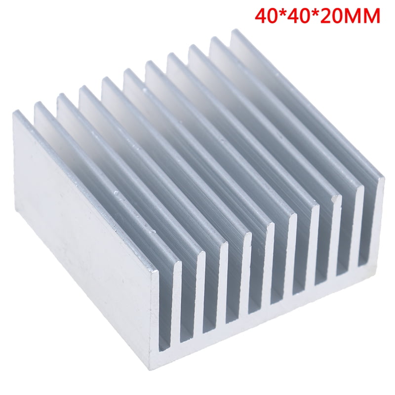 12pcs 14x14x6mm Small Anodized Heatsink Cooler w/Thermal Adhesive Tape YH 