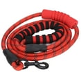 thumbnail image 3 of Dog Leash Reflective Nylon Traction Rope Light-Weight Pulling Strap Pet Accessory 177cmRed, 3 of 9