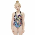 thumbnail image 3 of Fairy Tail Swimwear Kids' One-Piece Swimsuit Quick-Dry Cute Printed Girls' Swimwear Bathing Suit for Beach & Pool 10-12Y(150cm), 3 of 8