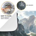 thumbnail image 3 of Yayeee Dish Drying Mat for Kitchen Counter Ultra Absorbent Easy Clean Pad 24x18", Wooden Boat, 3 of 7