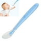 thumbnail image 4 of Cuchara para niños utensilios autoalimentados de silicona para niños pequeños no tóxicos azules para vajilla de bebé para bebé ANGGREK Otros, 4 of 8