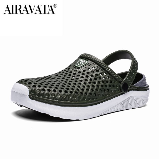 Sandalias de playa de moda unisex, zapatilla de suela gruesa, sandalias antideslizantes impermeables, chanclas para mujeres y hombres