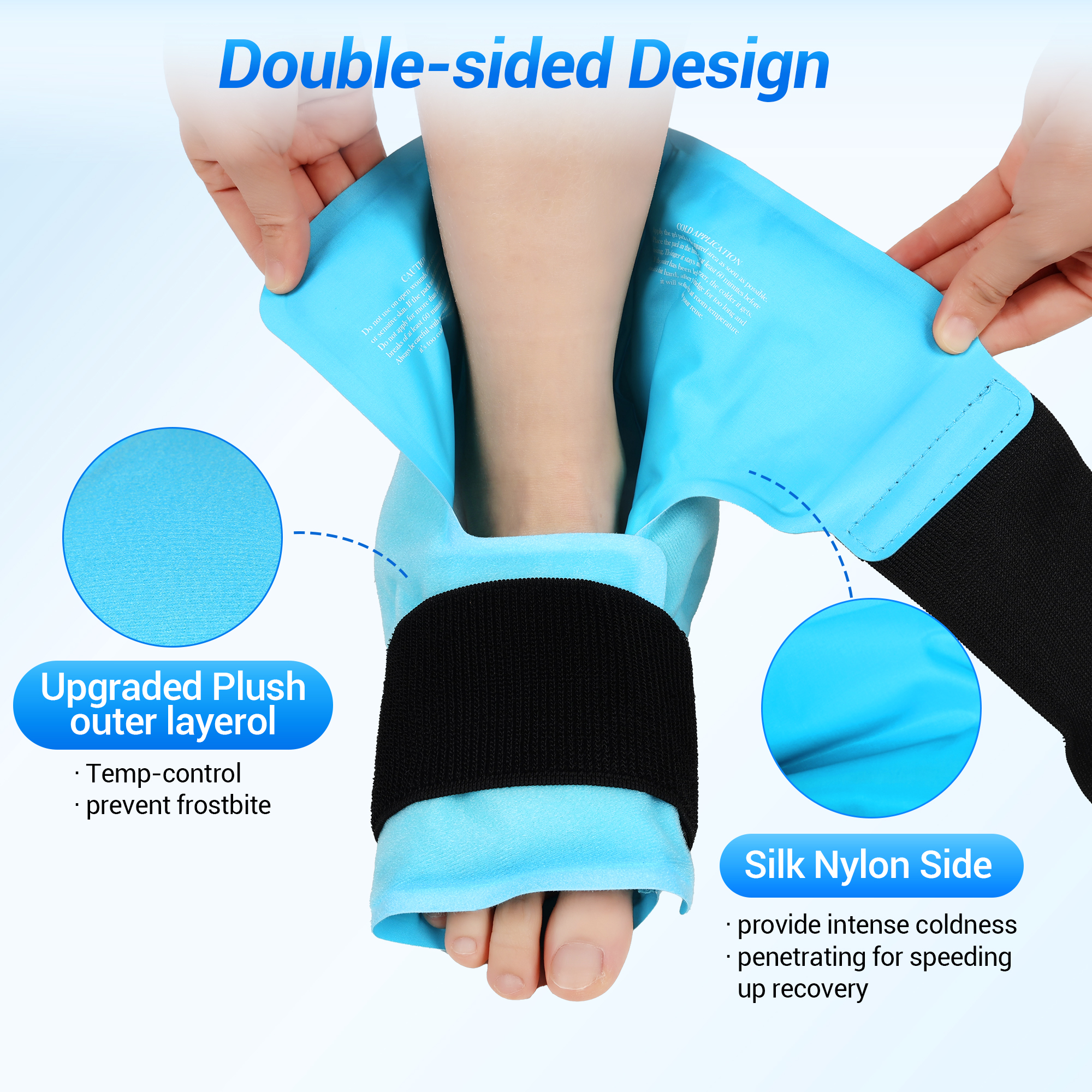 Comfytemp Large Ankle Foot Ice Pack Wrap photo 5