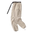 thumbnail image 6 of Windbreaker Pansts for Women 2025 High Waisted Windproof Waterproof Outdoor Hiking Pants with Pockets Trousers, 6 of 8