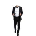 thumbnail image 3 of Azzuro Mens Tuxedo, Shawl Collar Tuxedo Set with Tuxedo and Tuxedo Pants, 3 of 3