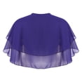 thumbnail image 2 of Alvivi Womens Shawls Wraps Chiffon Cover Up for Evening Dress Open Front Bolero Shrug Cardigan Purple One Size, 2 of 5