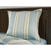 Canopy Fine Lines Euro Sham, Sky Blue/French Blue