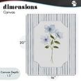 thumbnail image 4 of Stupell Industries Cottage Soft Blooms & Stripes Canvas Art, 16 x 20, by Tava Studios, 4 of 8