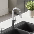 thumbnail image 4 of Urbena Pull-Down Dual-Spray Kitchen Faucet - Chrome/Cinder, 4 of 5
