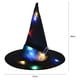 thumbnail image 1 of Sombrero de bruja LED brillante para decoración de Halloween, luces de Halloween para niños, adorno colgante para árbol al aire libre, accesorios de decoración para el hogar y el jardín Fivean unisex, 1 of 2