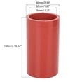 thumbnail image 2 of 50mm ID Car Red High Performance Straight Silicone Hose Coupler Intercooler Tube, 2 of 4