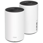 Open Box TP-Link Deco W7200 Tri Band Wi-Fi 6 Mesh Router System - 2-pack
