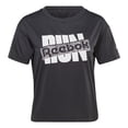 thumbnail image 2 of Playera Mujer Dama Reebok Deportivo Casual Run Sw Gra negro G, 2 of 4