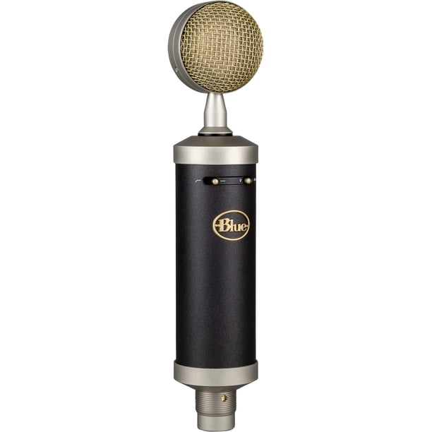 Micrófono, micrófono azul, biberón XLR, cardioide