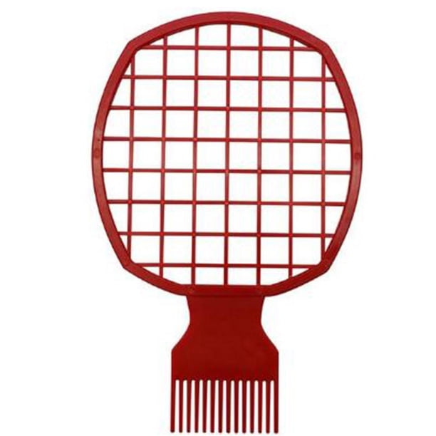 Peine Para Rizar El Cabello 2 En 1, Herramienta De Estilismo Para Hombres, Accesorios De Salón De Peluquería Africanos Ligeros De Doble Punta Vogacara CE008217-02
