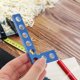 thumbnail image 4 of Raindrops En L Azul De Aluminio Para Carpintería Herramienta De Medición Duradera Para Construcción, 4 of 8
