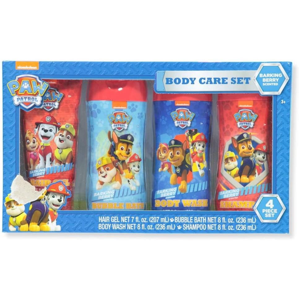 paw patrol 4 piece set