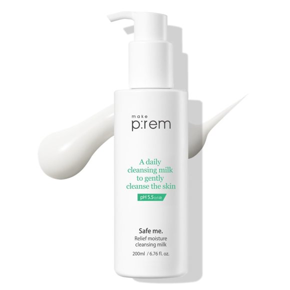 Limpiador facial MAKE P:REM Safe Me. Relief Moisture 200 ml