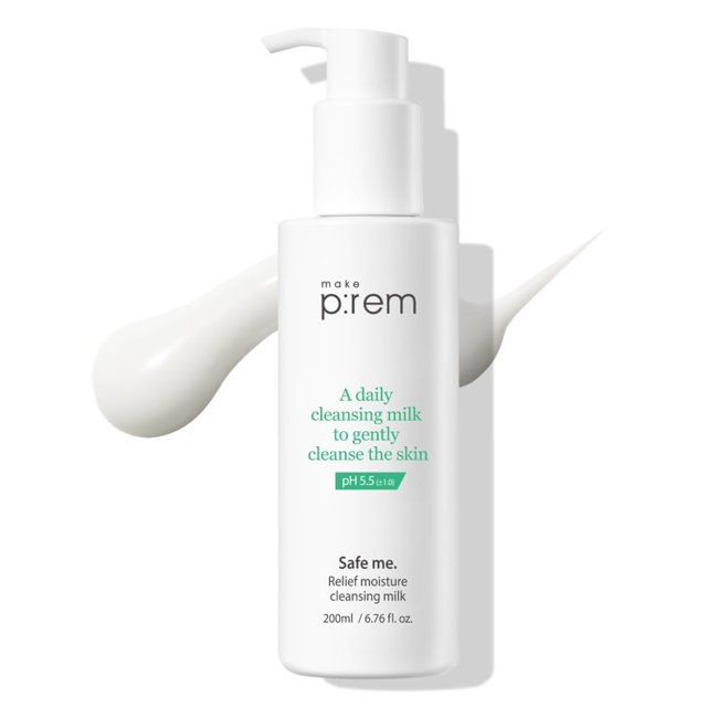 Limpiador facial MAKE P:REM Safe Me. Relief Moisture 200 ml