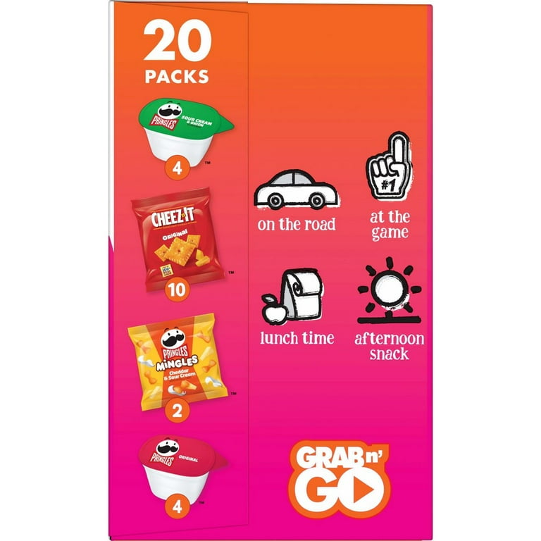 Cheez-It Kellogg's New Crackers Salty Mix - 17.04oz/20ct - Walmart.com