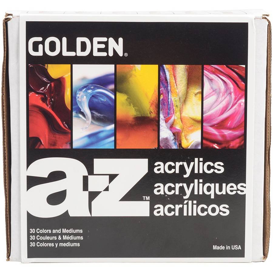 Golden Heavy Body Acrylic Paint AZ Full Set