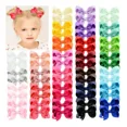 thumbnail image 1 of 60 Pinzas Para Niñas Bebé Lazos Moños Para El Cabello /, 1 of 6