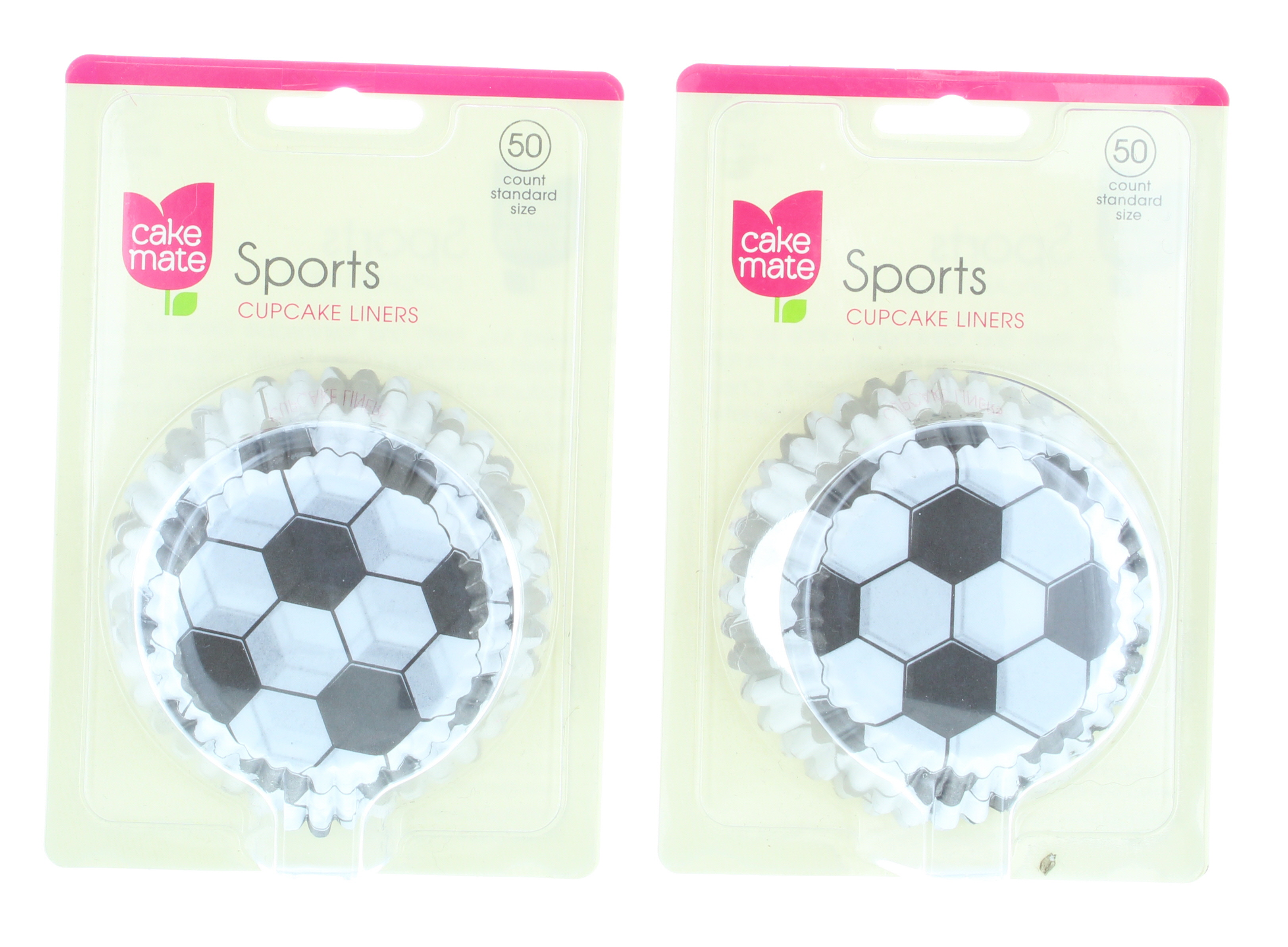 100 ct Soccer Cupcake Liners Football Party Supplies