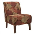 thumbnail image 1 of Riverbay Furniture 18.25'' Transitional Fabric Accent Slipper Chair in Red, 1 of 15